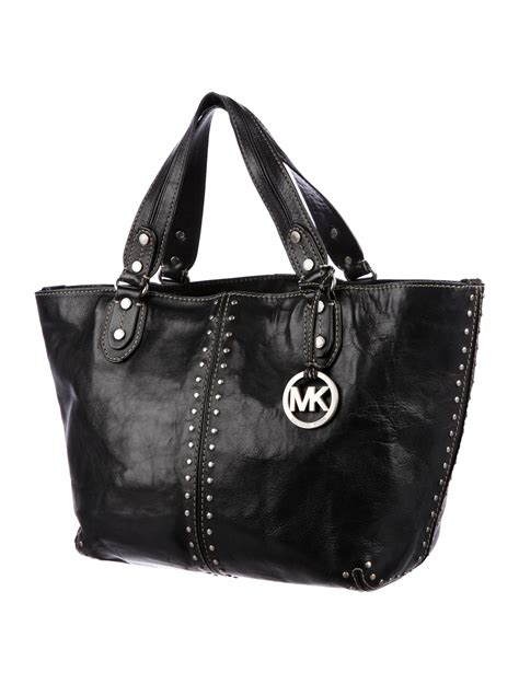 michael kors stud purse|Michael Kors shoulder tote bag.